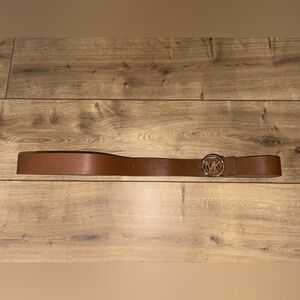 MICHAEL Michael Kors Tan Leather Belt